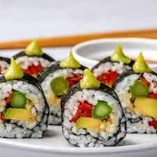 Orez tip sushi cu legume