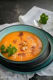 Supa crema de cartofi dulci