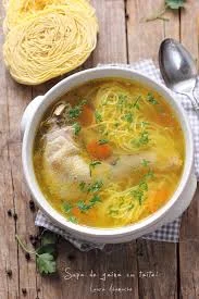 Supa de taietei cu pui