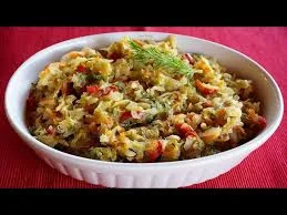 Varza calita cu morcov si praz